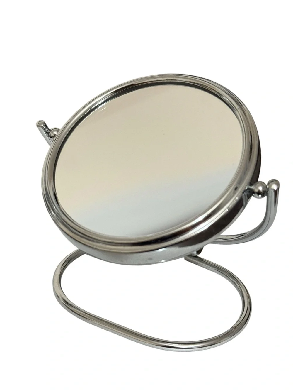 VTG Double Sided Makeup Magnifying Mirror Desktop Stand Wall Hanging Handheld